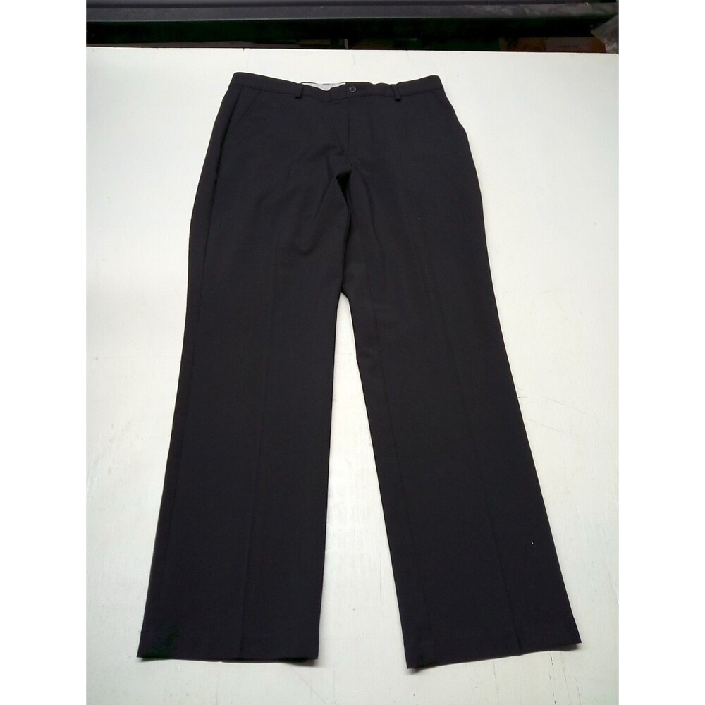 Greg Norman Golf Pants Size 32x30 Gray Slacks Stretch Straight Leg Chino EUC